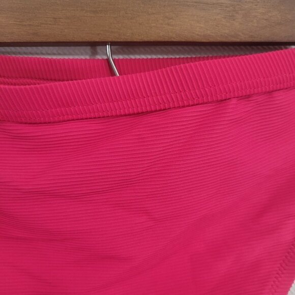 NEW J. Crew Hot Pink Swim Bottom size Medium - Picture 5 of 11